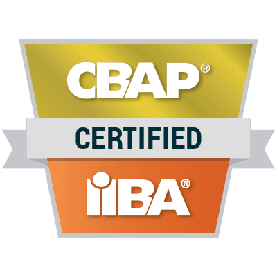 CBAP® (Certified Business Analysis Professional) logo